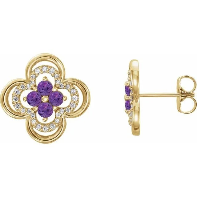 Clover Stud Earrings
