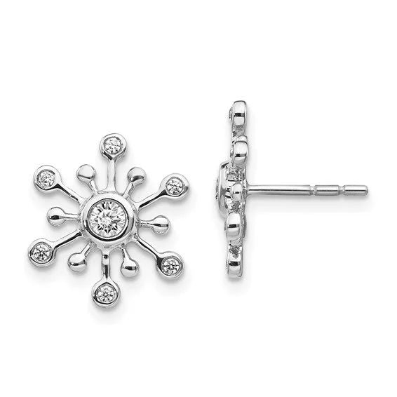 Snowflake Studs