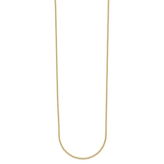 Classic Yellow Gold Cable Chain