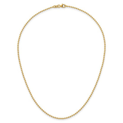Medium Beaded Gold Chain