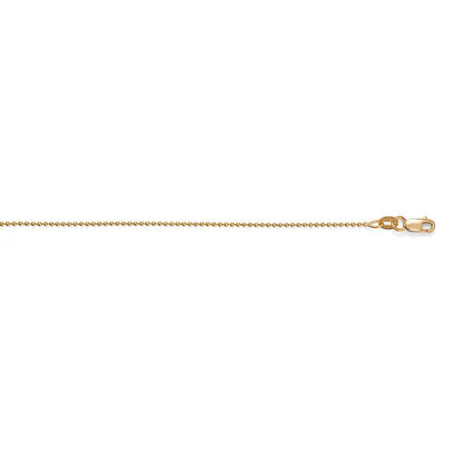Beaded Gold Chain