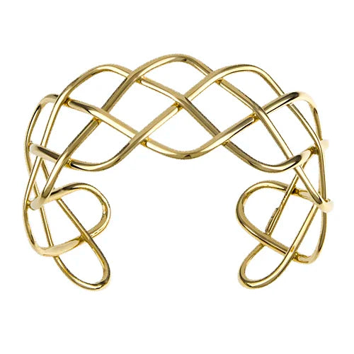 Gold Twist Cuff