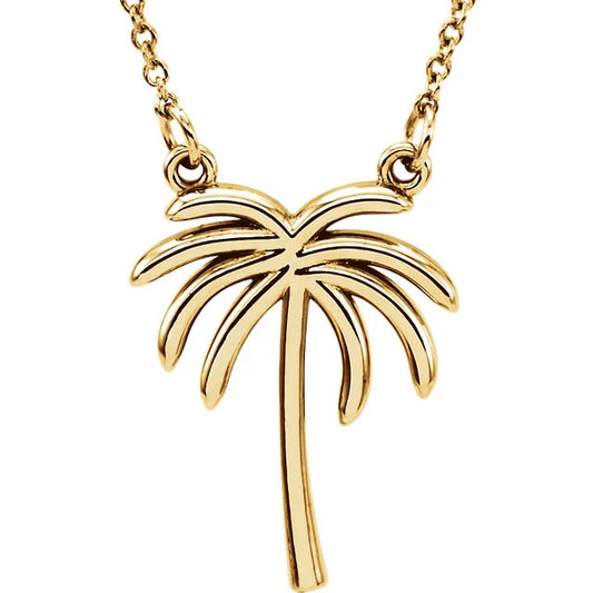 Palm Tree Necklace