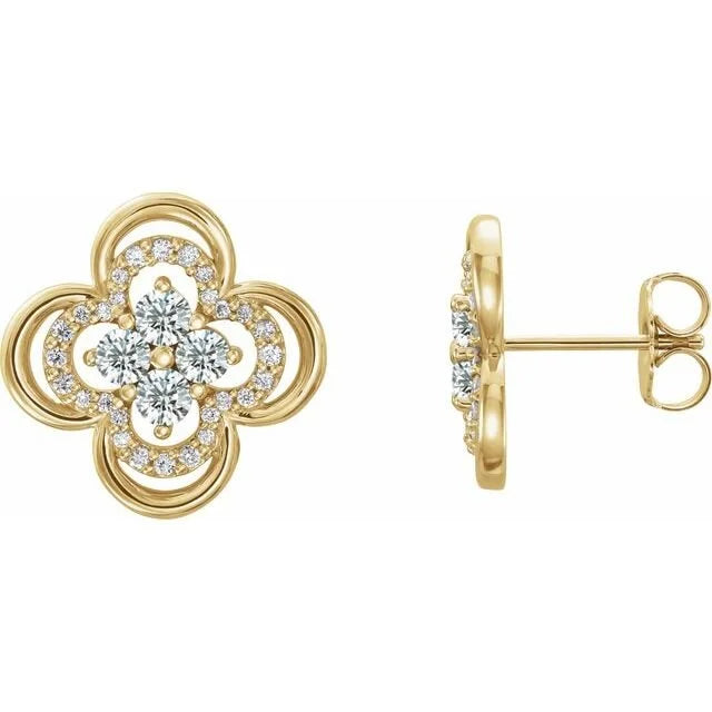 Clover Stud Earrings