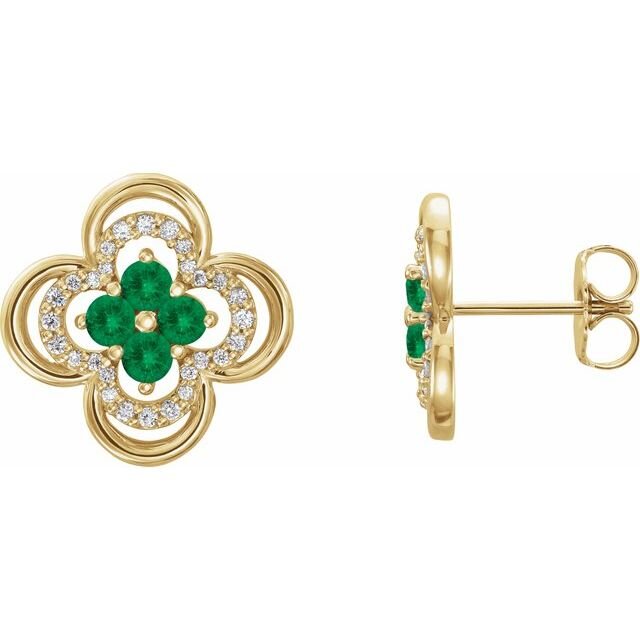 Clover Stud Earrings