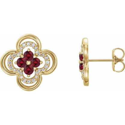 Clover Stud Earrings