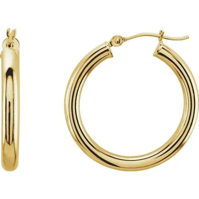 Susannah Gold Hoop Earrings