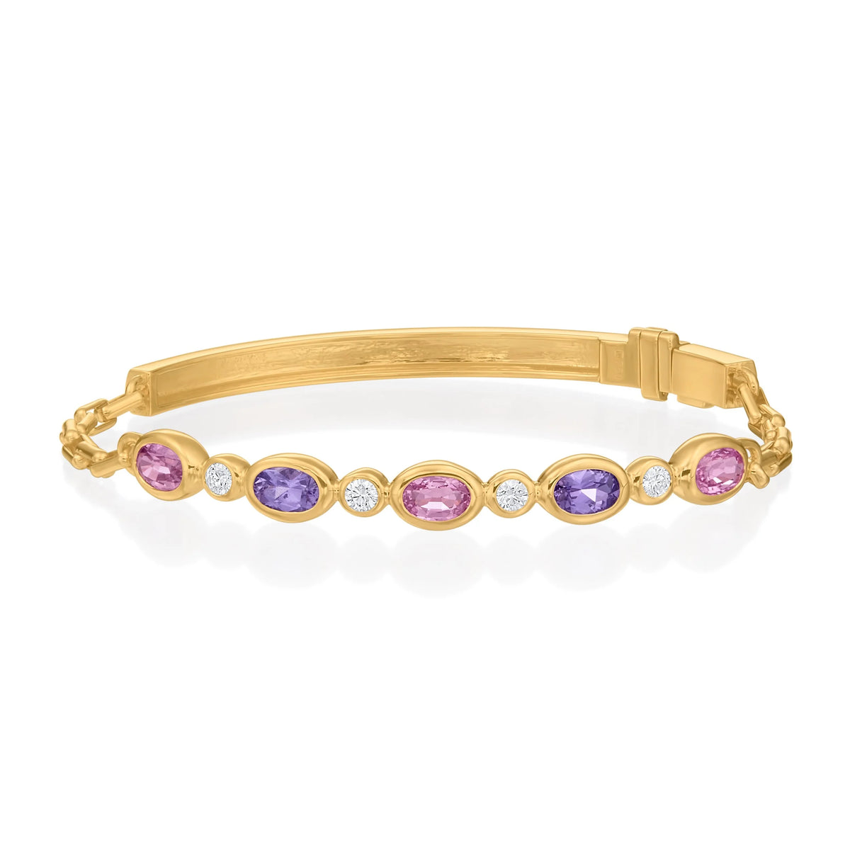 Marbella Diamond and Sapphire Bracelet