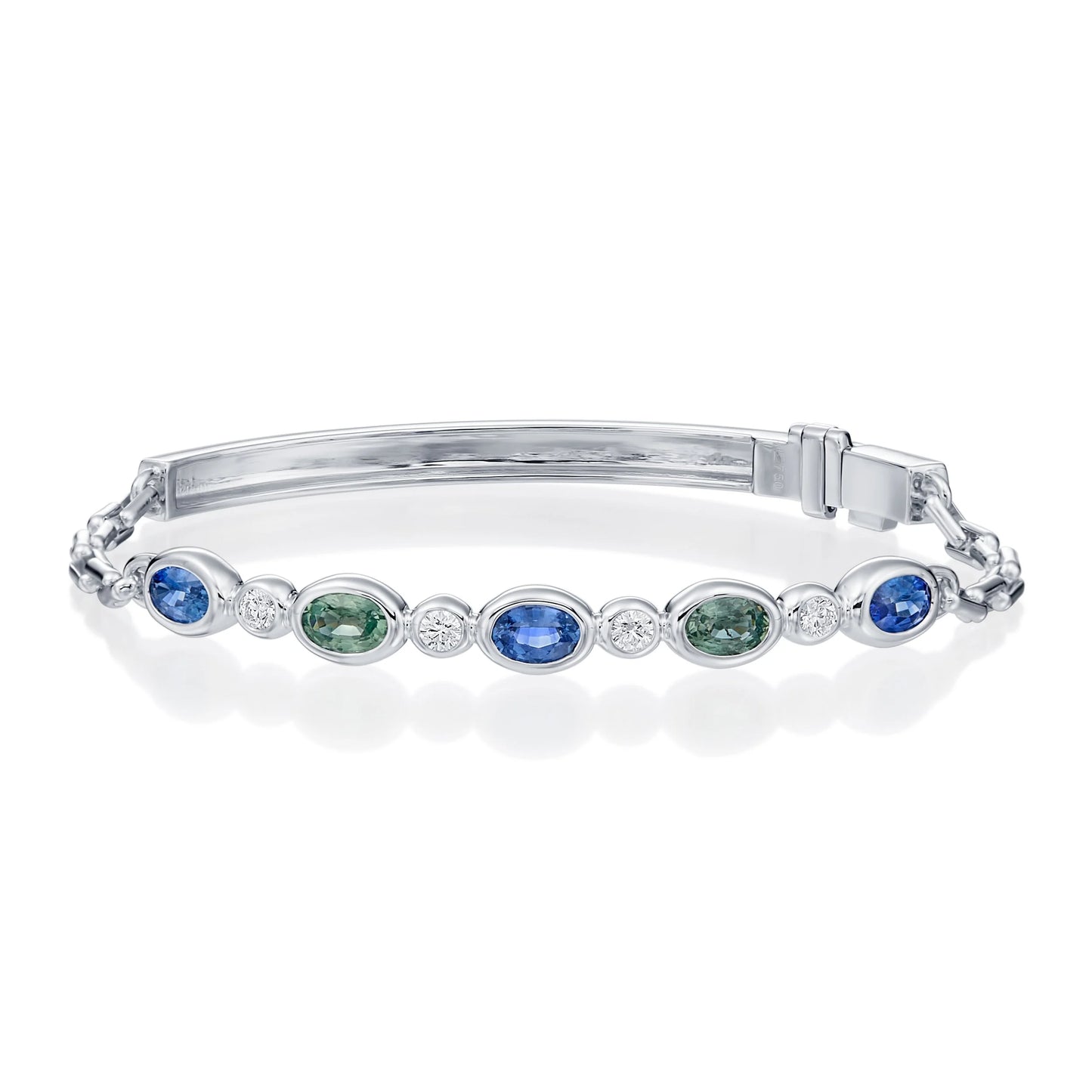 Marbella Diamond and Sapphire Bracelet