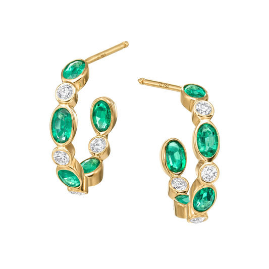 Petite Marbella Hoop Earrings