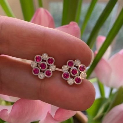 Shannon Bezel Earrings