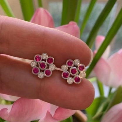 Shannon Bezel Earrings