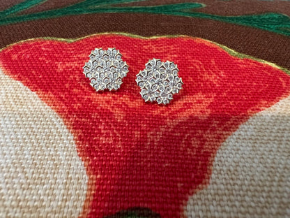 Whitney Diamond Cluster Earrings