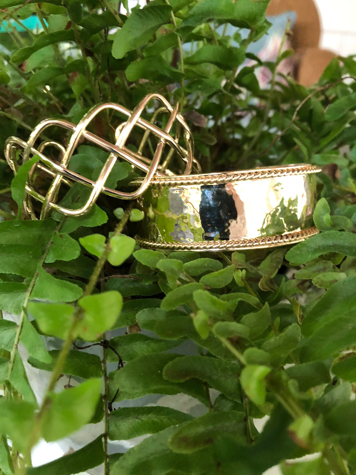 Gold Twist Cuff