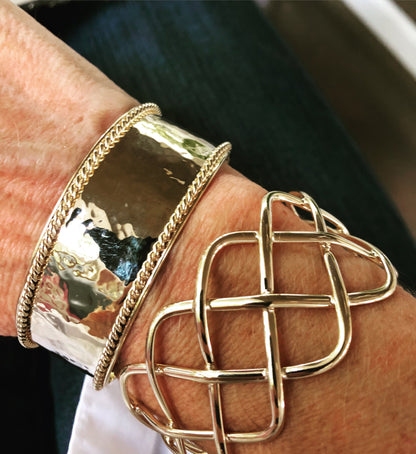 Gold Twist Cuff