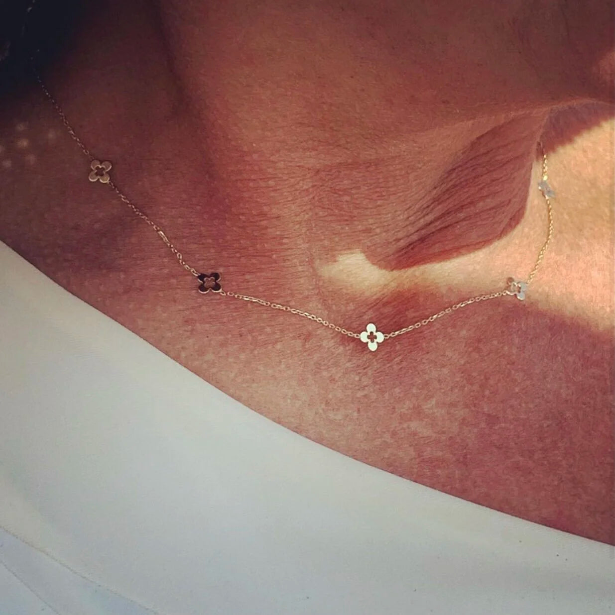 Four Leaf Clover Chain