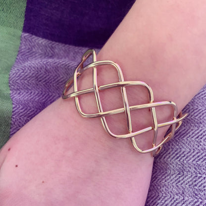 Gold Twist Cuff