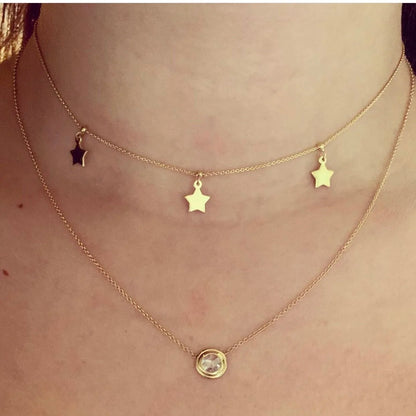 Triple Star Choker