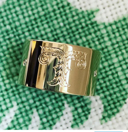 Cigar Band with Monograms