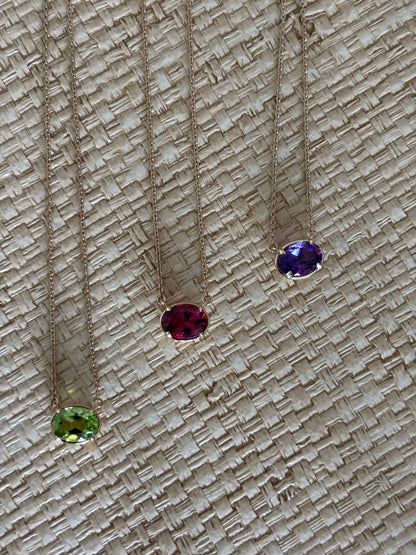 Gemmy Bezel Pendant