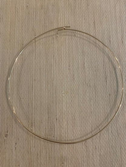 Solid Gold Neck Wire
