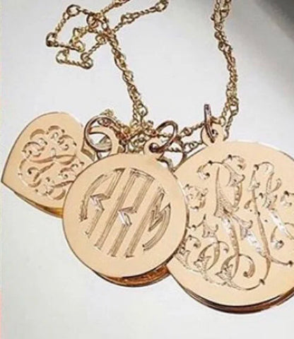 The Medium Monogram Disc