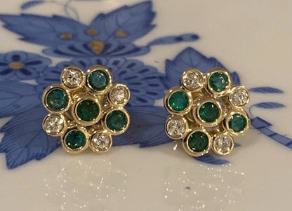 Shannon Bezel Earrings