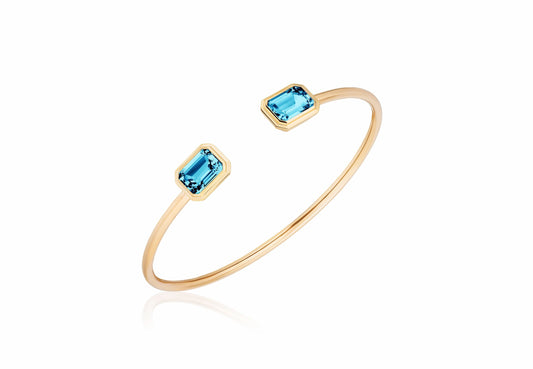 Blue Topaz Manhattan Bracelet