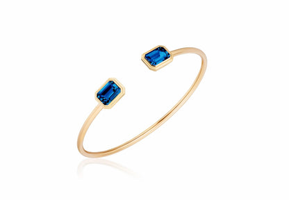 Blue Topaz Manhattan Bracelet