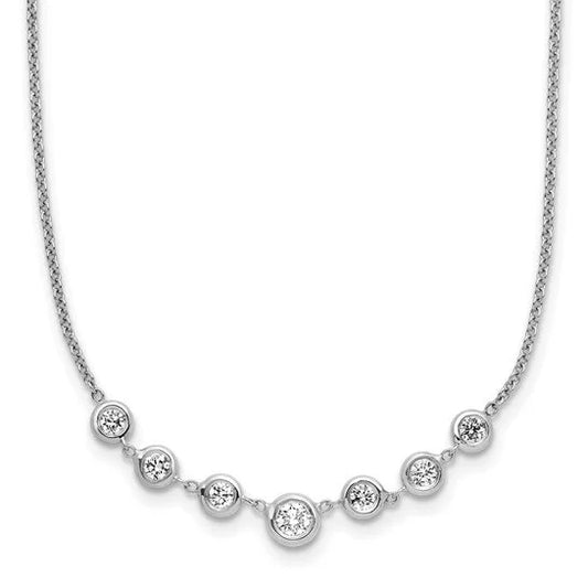 Seven Diamond Necklace