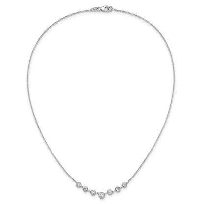 Seven Diamond Necklace