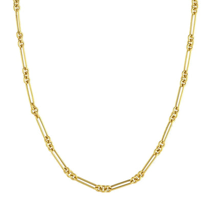 Triple Round Paperclip Link Chain
