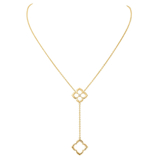Diamond Lotus Fleur Lariat