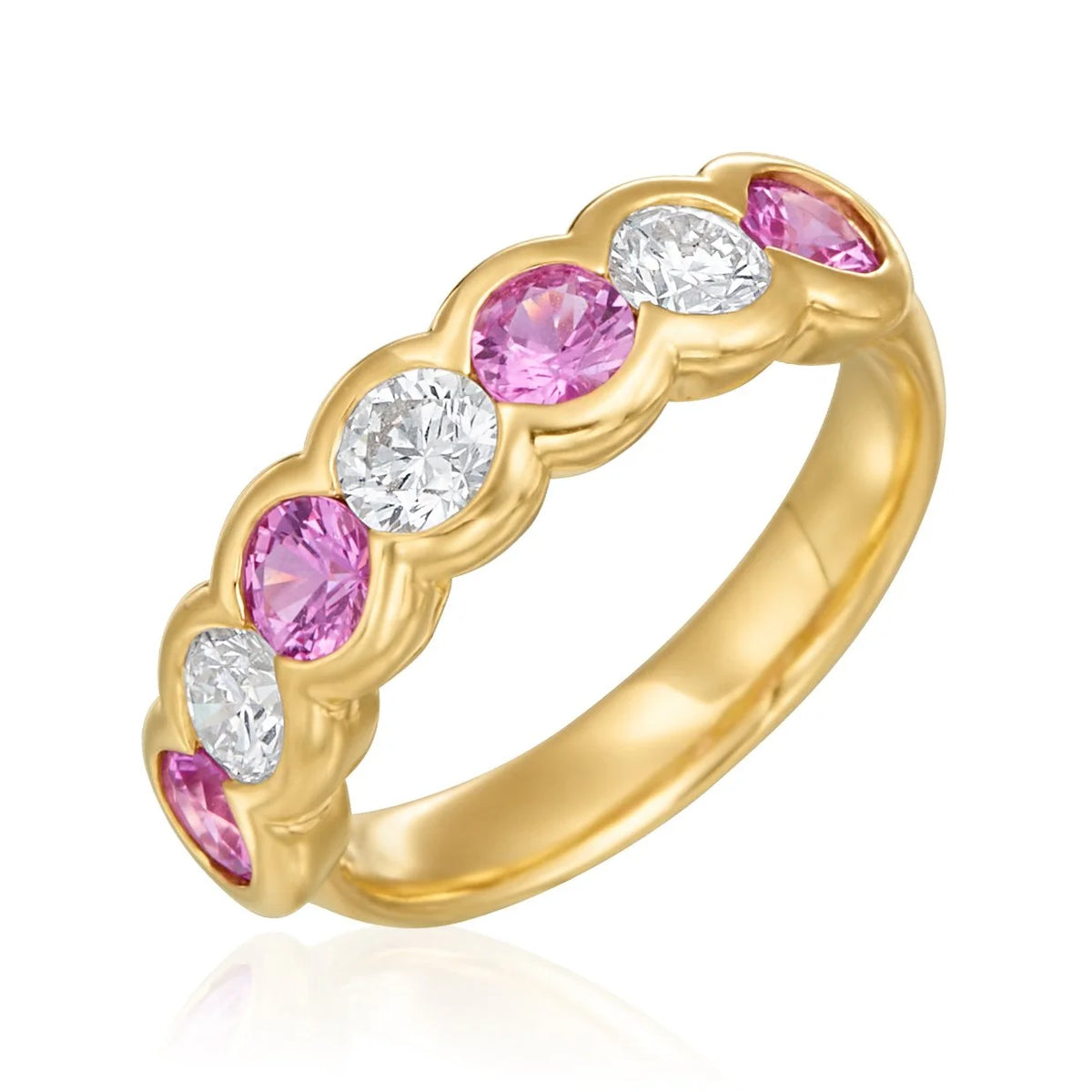 7-Stone Moonlight Ring