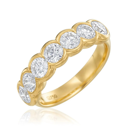 7-Stone Moonlight Ring