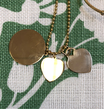Thick Beaded Gold Chain