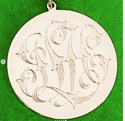 The Large Monogram Disc