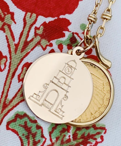 The Medium Monogram Disc