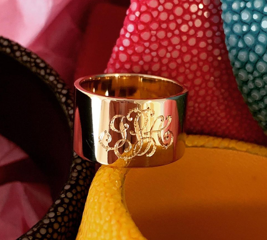 Cigar Band with Monograms
