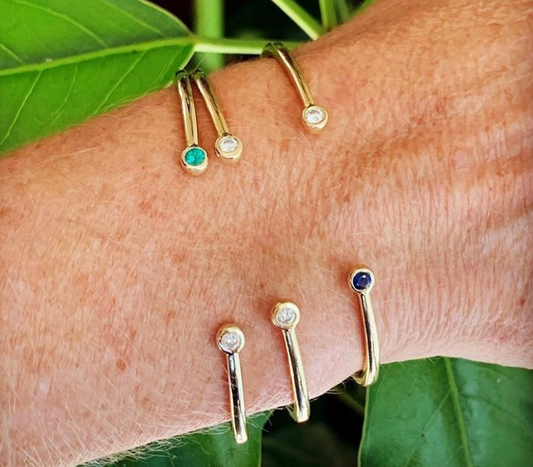 Double Stone Cuff