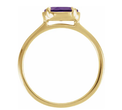 Gemmy Bezel Rings
