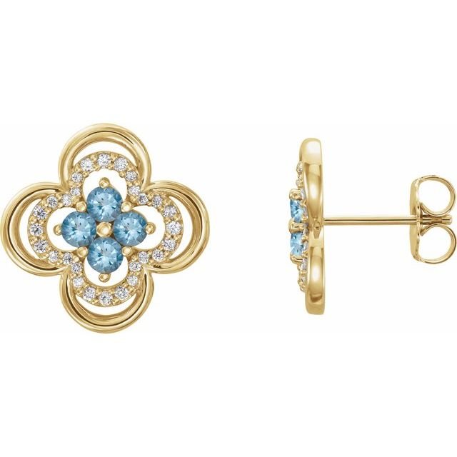 Clover Stud Earrings