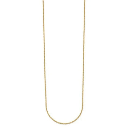 Classic Yellow Gold Cable Chain