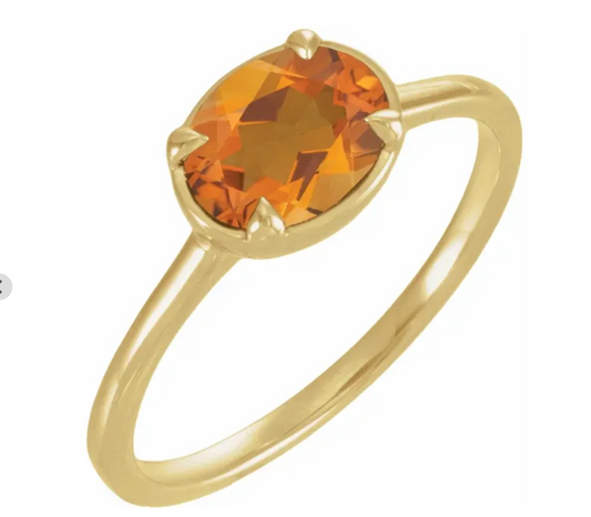Gemmy Bezel Rings