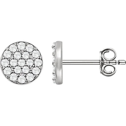 Pave Diamond Discs