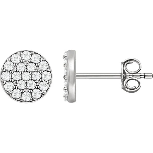 Pave Diamond Discs