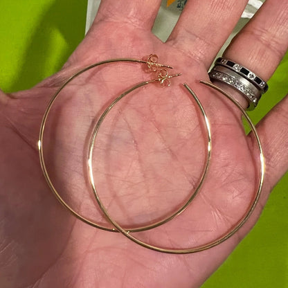 Oversized Samantha Hoops
