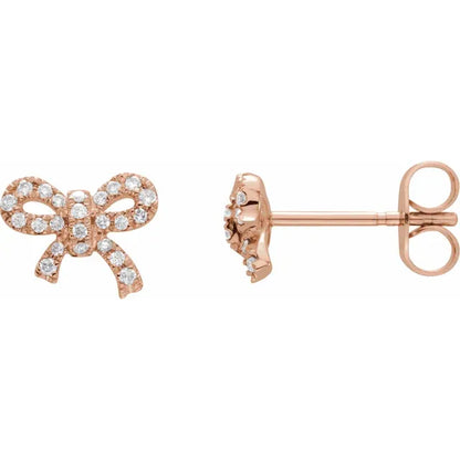 Olivia Diamond Bow Earrings