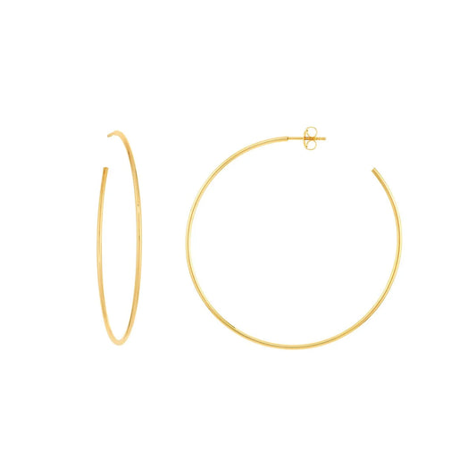 Oversized Samantha Hoops