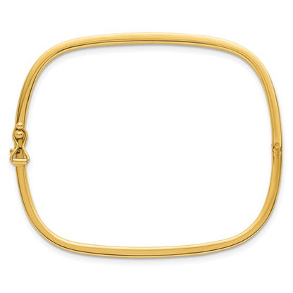 Squared bangle